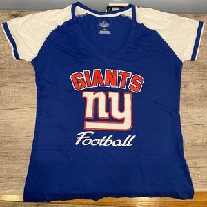 NWT NY Giants Football T-Shirt NWT